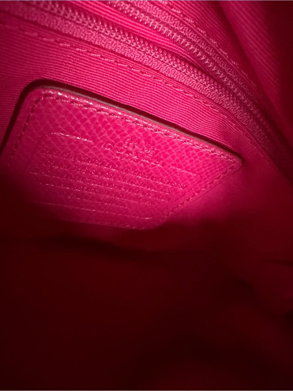 Coach Mini Baby Bennett Crossbody Handbag in Pink Ruby